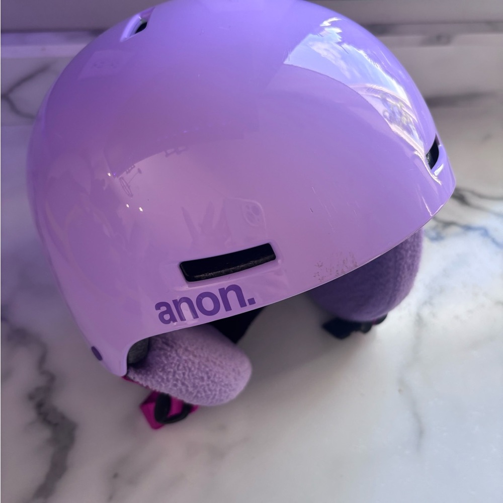 Anon Kids Purple Helmet